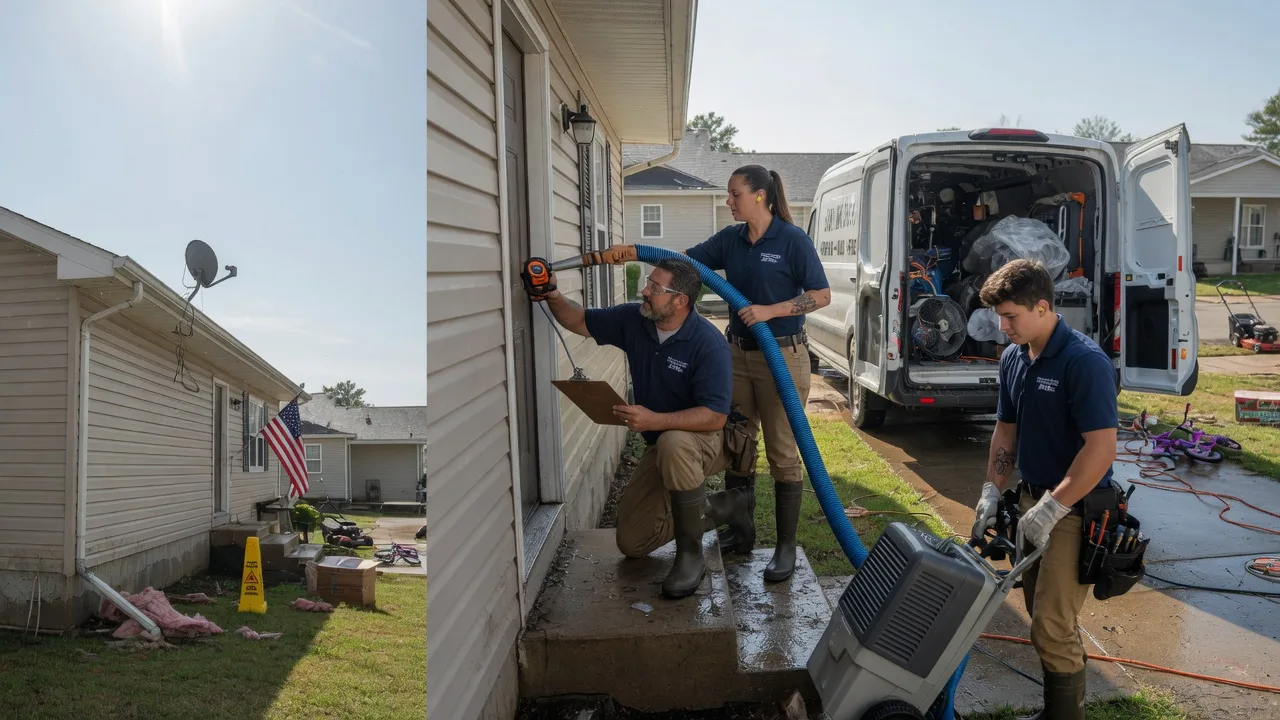 Ceiling Water Damage Restoration in Letona, AR near me